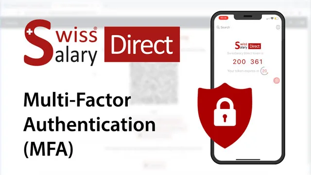 Thumbnail SwissSalary Direct Multifactor Authentication MFA